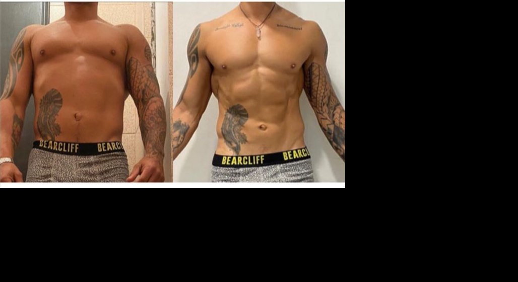 Comparativa fisica antes y despues de alumno